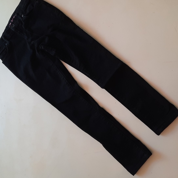 Children's Place size 10 black super skinny adjustable waist jeans - Picture 1 of 11